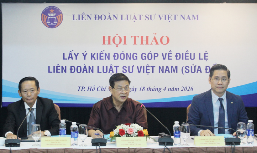 Hội thảo lấy ý kiến góp ý sửa đổi, bổ sung Điều lệ Liên đoàn Luật sư Việt Nam缩略图