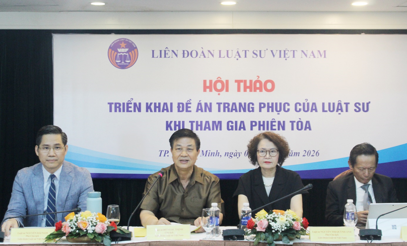 Hội thảo triển khai đề án trang phục của luật sư khi tham gia phiên tòa缩略图 Hội thảo triển khai đề án trang phục của luật sư khi tham gia phiên tòa缩略图