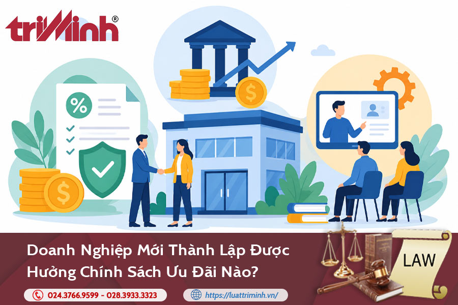 Doanh nghiệp mới thành lập được hưởng chính sách ưu đãi nào?缩略图