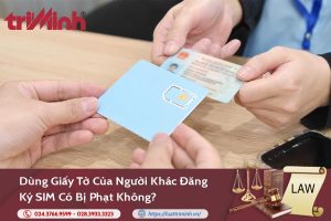 Dùng giấy tờ của người khác đăng ký SIM có bị phạt không?缩略图