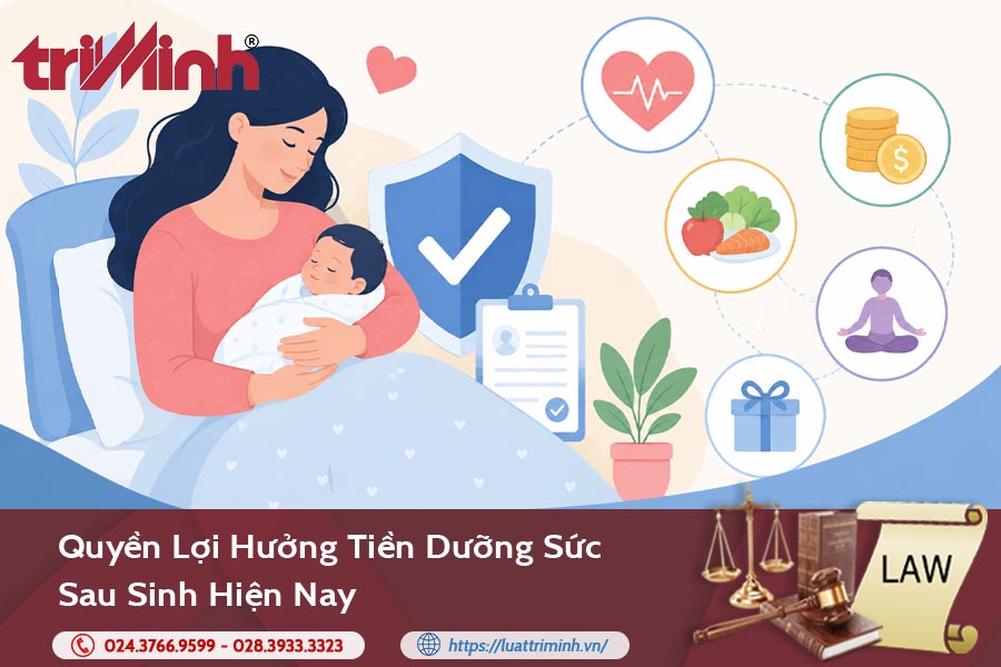 Quyền lợi hưởng tiền dưỡng sức sau sinh cập nhật 2026缩略图